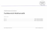 Schulinternes Curriculum Fachbereich Mathematik SchiC_Mathe.pdf · 3 • Seine Meinung adäquat vertreten Zahlenbegriffserklärung - • Rechnen bis 10 • Zahlen bis 10 • Zahlen