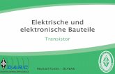 Transistor - dl4eax.darc.dedl4eax.darc.de/kurs-e/PowerPoint/PDF-Exporte/6d-Transistor.pdf · DARC AJW Referat Die bisher behandelten Transistoren nennt man auch Bipolare Transistoren,