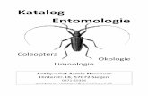 Katalog Entomologie · PDF fileKatalog Entomologie Coleoptera Ökologie Limnologie Antiquariat Armin Nassauer Hinterstr.18, 57072 Siegen 0271-25356 antiquariat-nassauer@