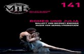 Ballett von BRidget BReineR musiK von seRgeJ pRoKofJeW · Sergej prokofjew in den 1930er Jahren seinen unsterblichen Beitrag. dass seine partitur zu „Romeo und Julia“ heute zu