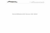 Geschäftsbericht fasson AG 2016 · 3 Seite Geschäftsbericht zum Jahresabschluss 2016 fasson Actiengesellschaft, Hildesheim Liebe Aktionärinnen, liebe Aktionäre, das Geschäftsjahr