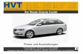 Der Skoda Octavia Combi - hvt-automobile.de · Der Skoda Octavia Combi Preise und Ausstattungen HVT Automobile GmbH - Karl-Geusen-Str. 173 - 40231 Düsseldorf E-Mail: info@hvt-automobile.de