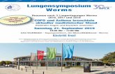 Lungensymposium Worms - pat-liga.de · Deutsche PatientenL iga Atemwegserkrankungen e.V. Lungensymposium Worms Resumee nach 3 Lungentagungen COPD und Asthma bronchiale – aktueller