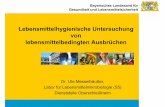 Lebensmittelhygienische Untersuchung von ... · Bayerisches Landesamt für Gesundheit und Lebensmittelsicherheit Lebensmittelhygienische Untersuchung von lebensmittelbedingten Ausbrüchen