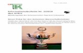 Informationsbulletin Nr. 2/2018 des STKV · Thun, 2. März 2018 Informationsbulletin Nr. 2/2018 des STKV (Mitteilungsblatt des Schweizerischen Tipp-Kick-Verbandes) Neuer Pokal für