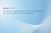 Windows 7 Deployment – Wie das Windows auf die einzelnen ... fileMicrosoft, Windows, Windows Vista and other product names are or may be registered trademarks and/or trademarks in
