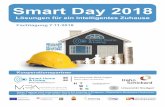 Smart Day 2018 - shl-bw.de · Kooperationspartner Smart Day 2018 Lösungen für ein intelligentes Zuhause Fachtagung 7.11.2018 Diese Tagung wird unterstützt durch EU Interreg V-Program