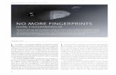 NO MORE FiNgERpRiNts · “The touch display market has been demanding this type of resis-tant and permanently anti-reflective coating that preserves the full optical quality of the