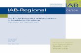 IAB Regional 04/2011doku.iab.de/regional/NRW/2011/regional_nrw_0411.pdf · te Bedeutung dieser Determinanten dann mit den regional-spezifischen Ausprägungen ver-knüpft. Dadurch