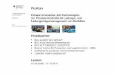 ISETEC-Vortrag ProKon 10-11-25 · ProKon Einsatz innovativer IuK-Technologien zur Prozess-Kontrolle im Ladungs- und Ladungsträgermanagement von Seehäfen BLG LOGISTICS GROUP BLG