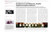2011 Universal Music hält Spitzenpositioncontent1.mediabiz.de/download/2011_4.pdf · Danza Kuduro Lucenzo feat. Don Omar Universal 33 New Age Marlon Roudette Universal 34-41 We Found