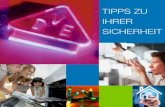 TIPPS ZU IHRER SICHERHEIT - vde.com€¦ · viele hilfreiche Tipps, beispielsweise worauf Sie beim Kauf von Elektroprodukten achten sollten wie Sie Elektrogeräte sicher in Haus und