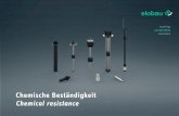 Chemische Beständigkeit Chemical resistance - elobau.com · Bürkle GmbH 2019
