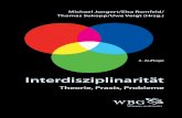 Interdisziplinarität: Theorie, Praxis, Probleme · VIII Klaus Mainzer Der vorliegende Sammelband möchte Theorie, Praxis und Probleme der Interdiszip-linarität behandeln und sich
