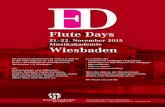 FD - floete.net filemit dem Vermerk: Flute Days PayPal: (pay@floete.net) Samstag, 21.November 2015 11.00 Uhr Eröffnung / Konzert des DGfF Flötenorchesters 12.00 Uhr Einführung ins