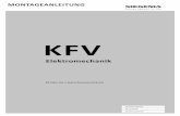 KFV - downloads.siegenia.com · angeschlossenen elektromechanischen Komponen-ten vorgenommen werden. • Das KFV60-24-1 Hutschienennetzteil darf nicht bei Überstrom, Kurzschluss