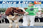rz Kurz Laetz 2015 - schwingklub-wiggertal.ch · •Auch als Dieselmit 5,7 l/100 km. Erfolgreichster Wiggertaler Schwinger 2014: Werner Suppiger . 5 Rückblick Luzerner Kantonalschwingfest