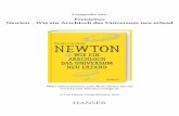 Newton - Wie ein Arschloch das Universum neu erfand · Biografie sein will – um Newtons Leben und Werk so komplett zu verstehen, wie es uns knapp 300 Jahre nach seinem Tod mög