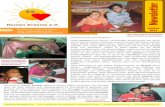 Kaushal mit Lungenentzündung Julies 1.Geburtstag in Indien ... Nr 1 2014.pdf · Kaushal mit Lungenentzündung Julies 1.Geburtstag in Indien Autokauf fürs Kinderdorf (Tansania) Julie