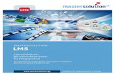 LMS - · PDF fileLern Management System [LMS] – individuelle Lernplattform, Benutzerverwaltung, Erfolgskontrolle Weitere Informationen, Live-Aufzeichnungen sowie die Möglichkeit