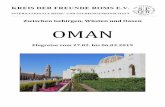 Zwischen Gebirgen, Wüsten und Oasen OMAN · Rundfahrt. Wir besichtigen die große Sultan Qabus Moschee, die als eine der schönsten Moscheen der Welt gilt. Für einen Photo-Stopp