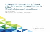 VMware Horizon Client f£¼r Chrome Installations ... Horizon Client f£¼r Chrome Installations- und Einrichtungshandbuch