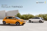 Der neue Renault TWINGO - ambestenbuechner.de · Der neue Renault Twingo begeistert mit seinem frischen Look: einer freundlichen Frontpartie, attraktiven Akzenten in glänzendem Chrom