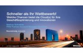 Schneller als Ihr Wettbewerb! · NetApp Confidential Information Subject to the Mutual Nondisclosure Agreement All information disclosed in this document is furnished in confidence
