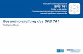 Gesamtvorstellung des SFB 761 - Stahl - ab initioabinitio.iehk.rwth-aachen.de/sites/default/files/inline-files/SFB761... · Gesamtvorstellung des SFB 761 Wolfgang Bleck Sonderforschungsbereich
