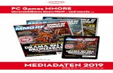 PC Games MMORE - computec.de · Die Vermarktung der Online-Werbeflächen erfolgt durch Immer mehr Menschen tummeln sich in Online-Spielewelten wie World of War-craft, spielen auf