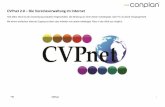 CVPnet 2.0 Die Vereinsverwaltung im Internet · Datenübernahme aus CVP ist kostenlos und auch schnell geschehen. Ein Umstieg kann auch jederzeit unterjährig geschehen. Eine Datenübernahme