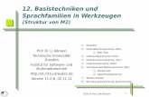 12. Basistechniken und Sprachfamilien in Werkzeugenst.inf.tu-dresden.de/files/teaching/ws11/sew/slides/12-sew-sprachfamilien.pdf · DFD RL CL R-languages (restructure) CRL DML BSL.