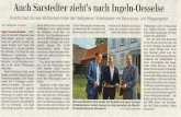  · Auch Sarstedter zieht's nach Ingeln-Oesselse Investor baut 26 neue Wohnungen hinter der Stadtgrenze / Kombination mit Betreuungs- und Pflegeangebot