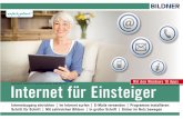 Internet für Einsteiger - download.e-bookshelf.de · sind, sondern die Internetverbindung auch unterwegs, also mobil nutzen kön-nen. Allerdings sind hier die Übertragungsraten