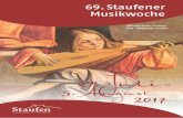 5.29.Juli- August 2017 - staufen.de · Im Februar 2017 erschien die Debut CD des Notos Quartetts bei Sony Classical. 10 Sonntag, 30. Juli, 20:00 Uhr, Belchenhalle Staufen Bremer Barockorchester.