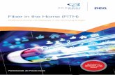Fiber in the Home (FITH) · PDF fileFTTC (Fiber to the Curb): VDSL2 mit bis zu 50 Mb/s oder VDSL2-Vectoring mit bis zu 100 Mb/s Zentrale Vermittlungsstelle (CO) FTTH (Fiber to the