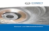 Schleifscheiben - comet-d.de .pdf · Im ersten Teil dieses Kataloges werden die wesentlichen Eigenschaften, Zusammenhänge und Auswirkungen der einzelnen Scheibenkomponenten erklärt.