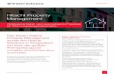 Hitachi Property Management - hitachi-solutions.de · Hitachi Solutions | hitachi-solutions.de 2 Wie Ihr Unternehmen von Hitachi Property Management proﬁ tieren kann Um efﬁ zient