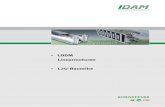 LDDM Linearmotoren L2U-Baureihe - schaeffler.com · L2 Sekundärteil für L2UPrimärteil Breite Magnetspur 50 mm, 75 mm, 100 mm Länge Sekundärteil Standard 76 mm, 152 mm Magnetabdeckung