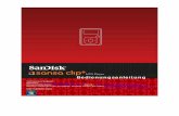 Bedienungsanleitungstatic.hifi-forum.de/.../bedienungsanleitung_sandisk-sansa-clip-plus.pdf · Der Sansa® Clip+ MP3-Player ist ein formschöner MP3-Player mit einem abnehmbaren Clip