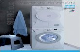 Waschen und Trocknen 2012 - MUTTI-BELLACH - Waschraum komplett_DE... · Gorenje original Produktevergleich Waschmaschinen Einfamilienhaus Gorenje WA 72149 RD / AL / BK. 6 Wäschetrockner