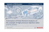 Automation of FEM · PDF fileANSYS Conference &33. CADFEM Users´Meeting 24-26 June 2015, Bremen Automation of FEM Simulation Bosch - Four business sectors Automotive Technology Industrial