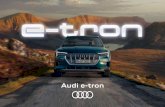Audi e-tron · 10 11 ] [Elektrisch fahren ] Die Werte für Stromverbrauch, CO₂-Emissionen sowie die Effizienzklasse finden Sie auf Seite 46. Bei den gezeigten bzw. beschriebenen