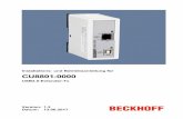 Installations- und Betriebsanleitung für CU8801-0000infosys.beckhoff.de/content/1031/ipcinfosys/PDF/CU8801-0000.pdf · Beckhoff®, TwinCAT®, EtherCAT®, Safety over EtherCAT®,