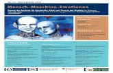 Mensch-Maschine-Emotionen - get.ovgu.de MME_04.pdf · 16.00-17.45 Uhr: sektion I: Menschen und Maschinen in der Geschichte L‘homme machine: Eine kulturhistorische Einführung zu