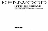 KTC-9090DAB - manual.kenwood.commanual.kenwood.com/files/B64-1762-30_Ge.pdf · Ein Eingang zum KTC-9090DAB Dieses Gerät führt Funktionen mit einem Steuergerät wie z.B. einem CD-Receiver
