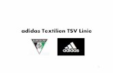 adidas Textilien TSV Linie - tsv-burgdorf-fussball.de · Fußball auf adidas Teamsport ‐Textilien 40% und 30% auf adidas Laufschuhe und adidas Fußballschuhe auf den regulären