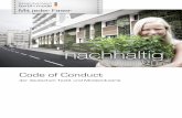 Code of Conduct - vfg.de Code of Conduct 2 Pr£¤ambel Die Unternehmen der deutschen Textil- und Modeindustrie