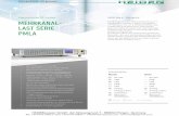 Elektronische DC-Lasten SERIE PMLA – Kurzprofil MEHRKANAL ... · 600 W. Je nach Leistung belegt ein Modul einen (150 W), zwei (300 W), drei (450 W) oder vier (600 W) Steckplätze