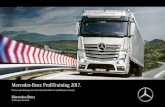 Mercedes-Benz ProfiTraining 2017. · Fahrerinformation vor Ort (Code TEC020) Wir kommen zu Ihnen und bringen eine ganze Ladung Tipps und wichtige Informationen über unsere Lkws mit.